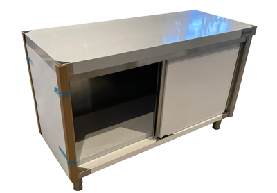 Edelstahtheke Arbeitstheke Schwaben