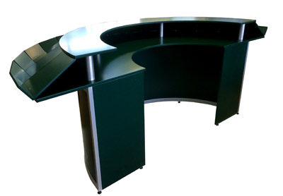 Halbkreistheke Unterland