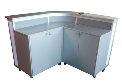 Leuchttheke Maistradt mit RGB Beleuchtung