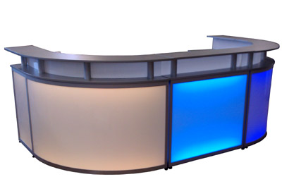 Leuchtheke Freiformtheke Unna